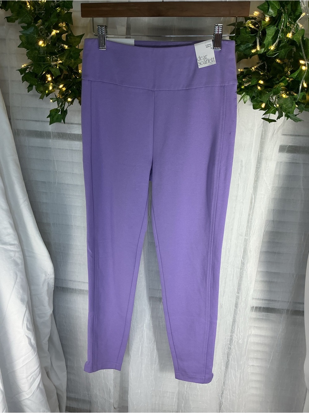 Read description: Dear Scarlett High-Waist Skinny Pant - lavender
